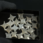 Load image into Gallery viewer, Natural Grey Moonstone Ninja Star Shape Carving Beads, Fancy Star Shape Gemstone Beads, 11X15 MM Jewelry Making Star Shape Briolettes Beads