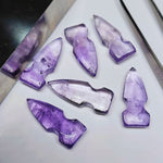 Load image into Gallery viewer, Natural Pink Amethyst Bullet Shape Carving Beads, 26X10 MM Pink Amethyst Hand Carved Bullet Shape Loose Gemstone Beads for Jewelry Making