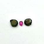 Load image into Gallery viewer, Natural tourmaline Butterfly Shape Carving, Hand carved tourmaline Butterfly loose carving, carved butterfly jewelry for Making 21x9mm.