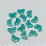 Load image into Gallery viewer, Natural Amazonite Butterfly Shape Carving, Amazonite Hand Carved Gemstone Loose Beads, Amazonite Briolette's for jewelry Making Charms12 MM