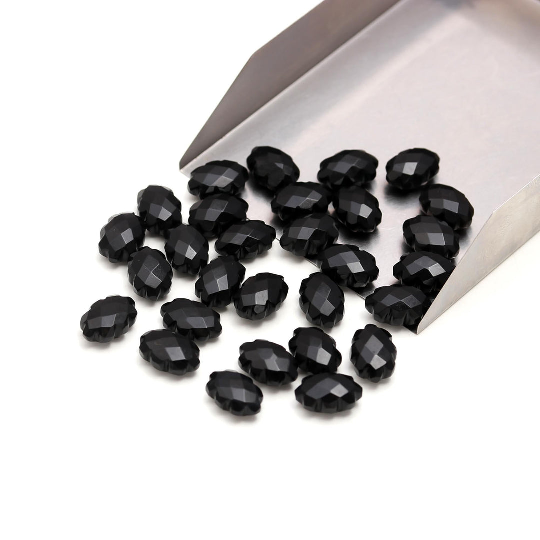 Amazing Black Onyx Clouds Shape Beads, Natural Onyx Faceted Cloud Shape Beads, Carved Cloud Shape Charms, 12 MM, Loose Carved Briolettes