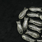 Load image into Gallery viewer, Natural Green Amethyst Fish Carving Beads, Fish Shape Carved Gemstone Briolette's, Chakra Healing Fish Beads, 30X10 MM Jewelry Making
