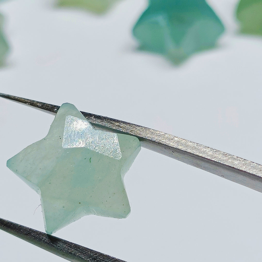 Natural Aquamarine Star Shape Briolettes, Blue Aquamarine Hand Carved Faceted Star Shape Beads, AAA Aquamarine Stars, 10 MM Loose Gemstone