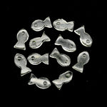 Load image into Gallery viewer, Natural Crystal Quartz Fish Charm Beads, Fancy Fish Shape Carved Gemstone, 7X14 MM, Goddess Power Stone Carving, Jewelry Making Diy Beads