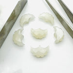 Load image into Gallery viewer, 2,3,4,5,6 Pcs Natural  moonstone faceted eagle Shape gemstone, Faceted Hand Carved eagle gemstone, fancy Shape Gemstone,16X10 mm