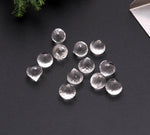 Load image into Gallery viewer, Natural Crystal Quartz Onion Shape Beads, Hand Carved Faceted Onion Shape Briolette's, Clear Crystal Onion Carving For Jewelry Making, 8 MM