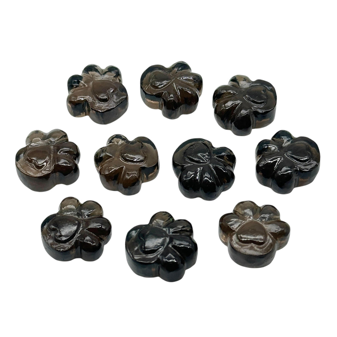 Natural Smokey Quartz Dog Paw Carving, AAA+ Quality Gemstone Paw Carving, 13 MM Little Paw Charm, Gift For Dog Lover, Dog Pendant For Gift