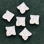 Load image into Gallery viewer, 2,3,4,5,6 Pcs 100% Natural rose quartz fancy Shape Jewlery Making Loose Gemstone, faceted Gemstone, Gemstone for Jewlery 11X12mm.