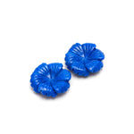 Load image into Gallery viewer, Natural Lapis Lazuli Overlapped Flower Shape Stone, Hand Carved Lapis Flower Gemstone for Jewelry Making, 20 MM Crystal Gifts