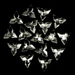 Load image into Gallery viewer, Crystal Quartz Ninja Star Carving Beads, Fancy Ninja Star Shape Gemstone Beads, 12 MM Jewelry Making Star Shape Briolette Beads