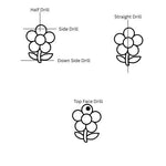 Load image into Gallery viewer, Carved Labradorite Flower Shape Beads, Natural Labradorite Flower Carving Stone, Wholesale Jewelry &amp; Craft Charms, 14 MM Healing Labradorite