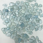 Load image into Gallery viewer, High Quality Aquamarine Leaf Shape Gemstone Beads, Aqua Blue Leaves Beads For Jewelry Making, Aquamarine Hand Carved Gemstones 7X5 - 11X7 MM