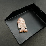 Load image into Gallery viewer, Rare Find Natural Peach Moonstone Handmade Carving Fish ~ Fish Shape Carving Gemstone Hand Carved Fish For Jewelry Only 1 Piece25X15mm