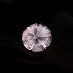 Load image into Gallery viewer, Natural Rose Quartz Hand Carved Flower Shape Stone, Flower Charms, 25 MM Reiki Healing Crystal Gifts, Floral Gemstones for Home Decor