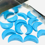 Load image into Gallery viewer, 2,3,4,5 Pcs Amazing Blue Turquoise  Faceted Hand Carved Moon Shape Briolettes, Carved Moon Shape Gemstone For Jewellery, Briolettes 17 mm