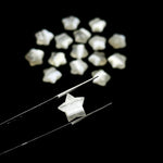 Load image into Gallery viewer, White Lace Agate Faceted Star Shape Beads, Natural White Lace Agate Star Shape Briolettes, Loose Star Gemstone Charms for Jewelry, 10 MM