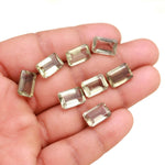 Load image into Gallery viewer, Natural Green Amethyst Rectangle Shape Gemstone, Green Amethyst Faceted Baguette Stone, Fancy Cut Gemstone Beads, Jewelry Making, 10X12 MM