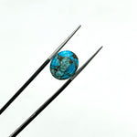Load image into Gallery viewer, Copper Turquoise Evil Eye Shape Briolettes, AAA Turquoise Eye Shape Carved Beads, Evil Eye Protection Gemstone Beads, 12 MM, Eye Charms
