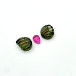 Load image into Gallery viewer, Natural tourmaline Butterfly Shape Carving, Hand carved tourmaline Butterfly loose carving, carved butterfly jewelry for Making 21x9mm.