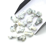 Load image into Gallery viewer, AAA Dendrite Opal Cross Shape Briolettes, Natural Dendrite Opal Gemstone Beads, Holy Cross Charm for Jewelry, 15 MM, Lord Spiritual Beads