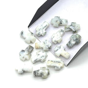 AAA Dendrite Opal Cross Shape Briolettes, Natural Dendrite Opal Gemstone Beads, Holy Cross Charm for Jewelry, 15 MM, Lord Spiritual Beads