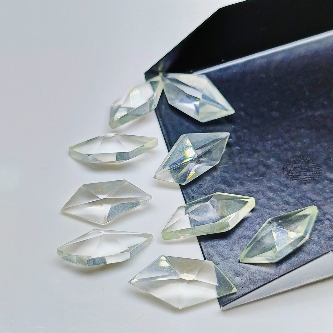 10 pcs set 100% Natural spindle Shape Gemstone, Natural spindle Shape Gemstone, Gemstone for Jewlery, 10X5-15X7 mm (Approx)