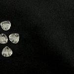 Load image into Gallery viewer, Natural Crystal Quartz Shell Shape Beads, 8 MM Hand Carved Seashells, Tiny Carved Beads, Shell Charms, Jewelry &amp; Craft Making Gemstones