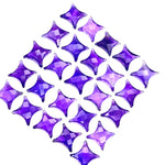 Load image into Gallery viewer, Natural Amethyst Ninja Star Shape Carving Beads, Fancy Star Shape Gemstone Beads, 11X15 MM Jewelry Making Star Shape Briolettes Loose Beads