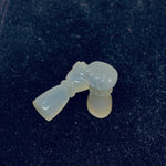 Load image into Gallery viewer, 1,2,3,4,5 Pcs Natural Grey Moonstone Hand Carved Hand Shape, Carved Hand Shape Gemstone For Jewellery, Hand Shape Gemstone, fatima