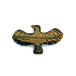 Load image into Gallery viewer, Natural Tiger Eye Eagle Shape Gemstone Carving, 25X44 MM Approx Hand Carved Eagle Shape Gemstone Beads, Fancy Shape Loose Beads for Jewelry