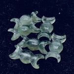 Load image into Gallery viewer, 2,3,4,5 Pcs Natural Crystal Quartz Hand Carved Triple Moon Shape, Carved Triple Moon Shape Gemstone For Jewellery, 22X10 mm