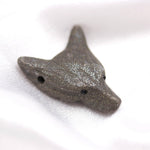 Load image into Gallery viewer, Natural Pyrite Fox Head, Jewelry Making Gemstones Side Drill from Ear, Head Carved Beads, Reiki Healing Crystal, Home Decor
