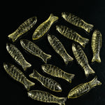Load image into Gallery viewer, Natural Lemon Quartz Handmade Fish Carving, Fish Shape Carving Gemstone Briolette's, Jewelry Making Loose Gemstones, 30X10 MM, Crystal Fish