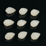 Load image into Gallery viewer, Natural White Moonstone Conch Shell Shape Beads, Smooth White Moonstone Gemstone Beads, Beach &amp; Snail Shell Carved Gemstone Beads 18X10 mm