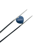 Load image into Gallery viewer, Blue Opal Heart Briolette Beads: Hand Carved Smooth Gemstone, 12mm
