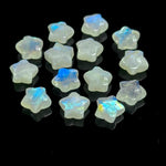 Load image into Gallery viewer, Rainbow Moonstone Star Beads: AAA Briolette Charms, 10mm