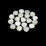 Load image into Gallery viewer, Natural White Moonstone Shell Shape Briolette's, Hand Carved Shell Beads, Fancy Shape Gemstone For Jewelry and Craft Making, 8 MM