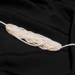 Load image into Gallery viewer, Natural White Smooth Round Pearls, Freshwater Plain Round Pearl Beads, High Luster Pearl for Necklace Making, 4-4.5 MM Pearls, 5 Inch Strand
