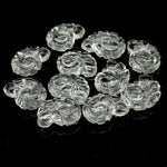 Load image into Gallery viewer, AAA Crystal Quartz Carved Shell Beads, Natural Crystal Quartz Hand Carved Shell Shape Gemstone, Seashell Charm, 16 MM, Snail Shell Diy Beads