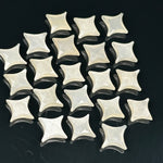 Load image into Gallery viewer, White Moonstone Ninja Star Shape Carving Beads, Ninja Star Shape Gemstone Beads, 11X15 MM Jewelry Making Moonstone Star Shape Briolettes