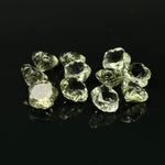 Load image into Gallery viewer, Natural Green Amethyst Flower Shape Faceted Gemstone, Flower Shape Carving Cut Stones For Jewelry Making, 10 MM Clear Visible Crystal Beads
