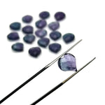Load image into Gallery viewer, Natural Multi Fluorite Heart Shape Beads, Fluorite Faceted Heart Shape Briolettes, Hand Carved Heart Charms for Jewelry Making, 13 MM