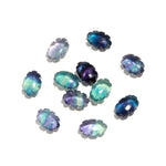 Load image into Gallery viewer, Pretty Rainbow Fluorite Clouds Shape Beads, Multi Fluorite Smooth Cloud Beads, Carved Cloud Gemstone Charms, 12 MM, Loose Carved Briolettes