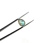 Load image into Gallery viewer, Flashy Labradorite Faceted Pear Shape Beads, Blue Fire AAA+ Quality Beads, 9X12 MM Briolette's Beads, Matched Pairs, Jewelry Making Beads