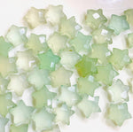 Load image into Gallery viewer, Amazing Aqua Chalcedony Star Shape Briolettes, Faceted Hand Carved Star Shape Gemstone Beads For Jewlery, Blue Chalcedony Star Charms, 10 MM