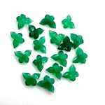 Load image into Gallery viewer, 2,3,4,5 pcs Natural Green Onyx Butterfly Shape Carving, Hand Carved Butterfly Shape Faceted Gemstone, Animal Jewelry, Fancy Beads 14x10 MM