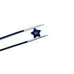 Load image into Gallery viewer, AAA Black Sunstone Faceted Stars Shape Beads, Hand Carved Sunstone Briolette's, 8 MM Black Sunstone Star Loose Beads For Jewelry Making