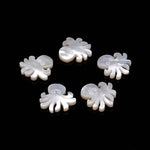 Load image into Gallery viewer, Hand Carved Mother of Pearl Octopus Charm, AAA Gemstone (20 MM, 1 Pc)