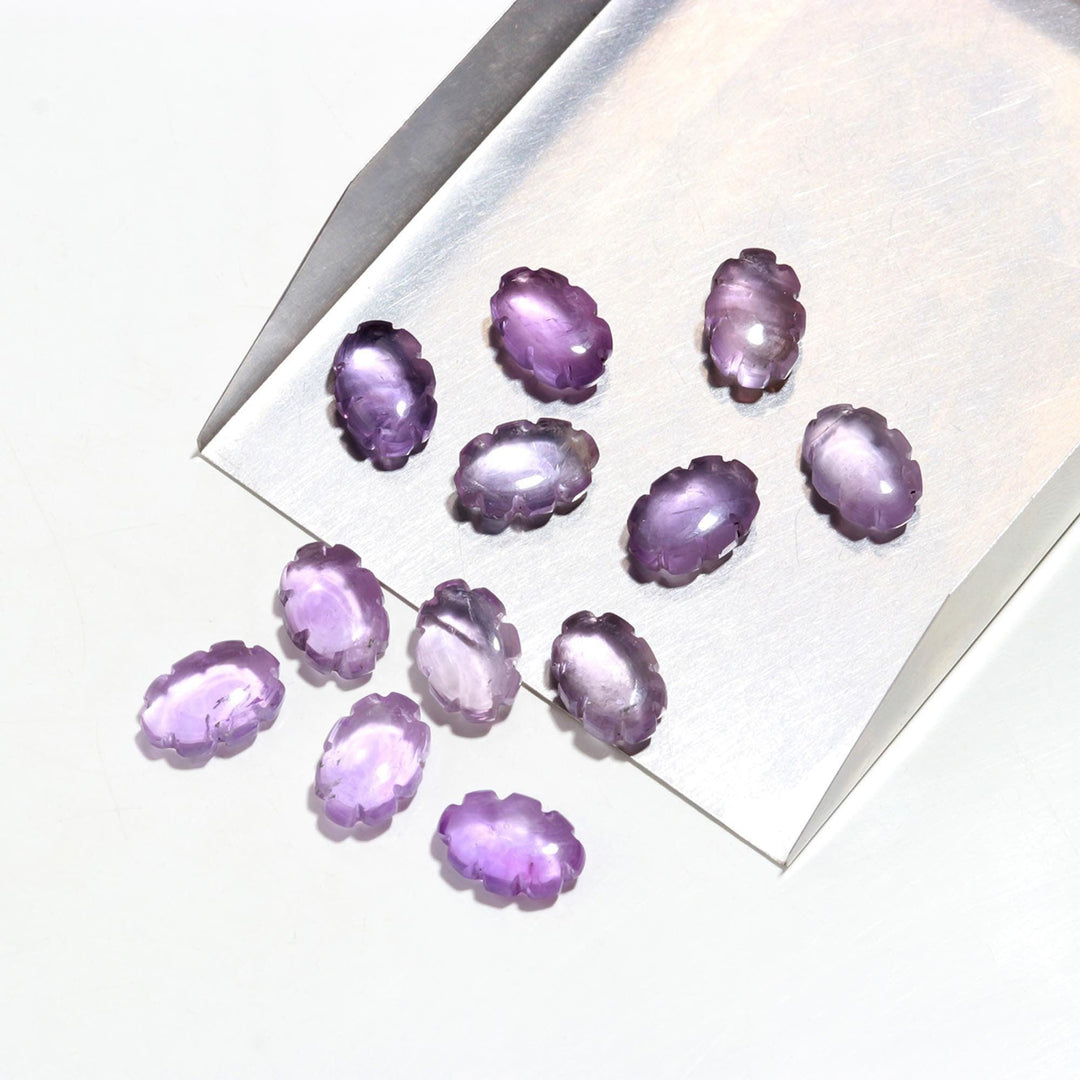 Cute Pink Amethyst Clouds Shape Beads, Natural Amethyst Smooth Cloud Shape Stones, Carved Amethyst Cloud Charms, 12 MM, Loose Briolettes