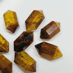 Load image into Gallery viewer, 2,3,4,5,6 pcs 100% Natural Tiger Eye Faceted Pencil Shape Loose Gemstone, Tiger Eye Loose Gemstone, Gemstone For Jewellery 10X5 mm